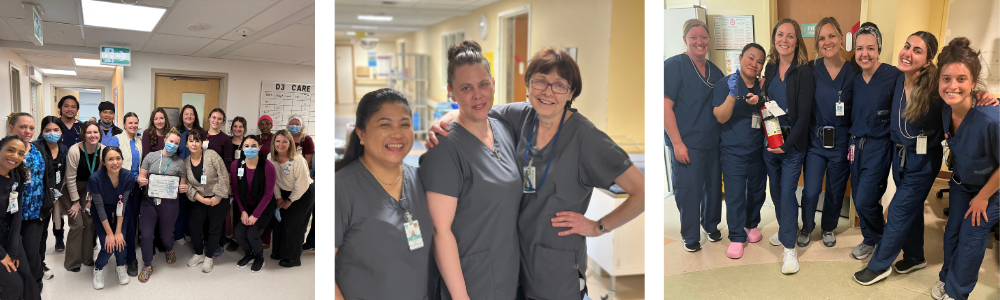 Group of QCH employees standing together