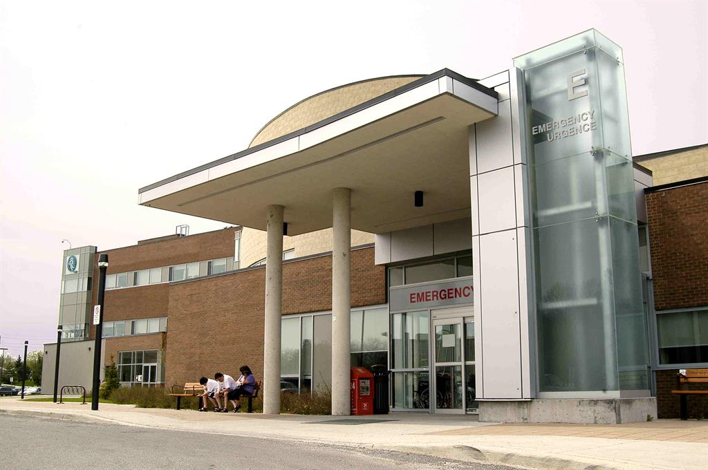 Exterior view of QCH Emergency Department