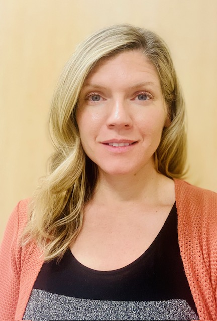 Blonde women headshot