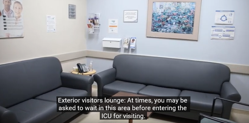 ICU Visitors Lounge